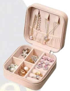 Pocket Jewelry Organizer for Travel and Daily Storage, Compact Utility Gift for Rings, Earrings and Accessories with Smart Organized Space